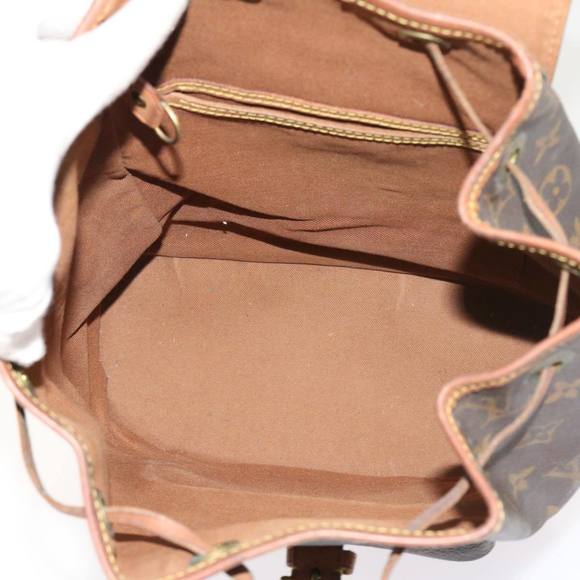 Authentic LOUIS VUITTON Monogram Montsouris PM Backpack - Picture 10 of 16